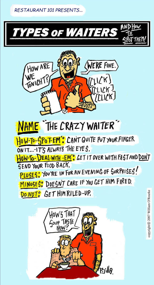 Types of Waiters